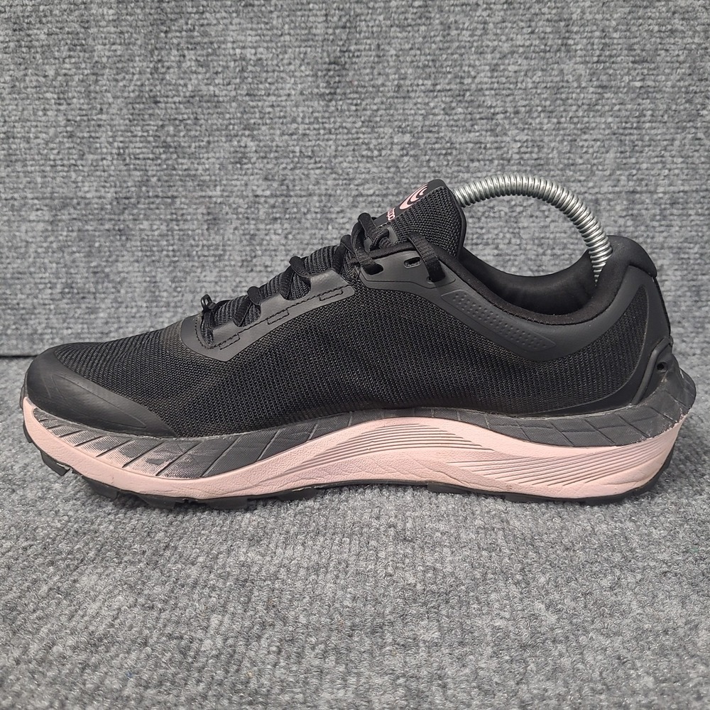 Topo Shoes Womens 9 MTN Racer 3 Black Pink Vibram Road Running Athletic - Picture 10 of 13